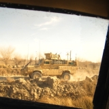 MRAP view, Helmand