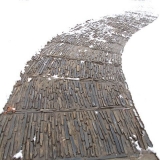 Babur's Garden walk, Kabul