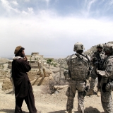 Afghan and Soldiers