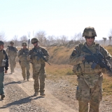 Douglas Wissing on a Helmand patrol