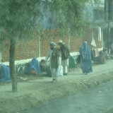 Khost City Women in Burqas